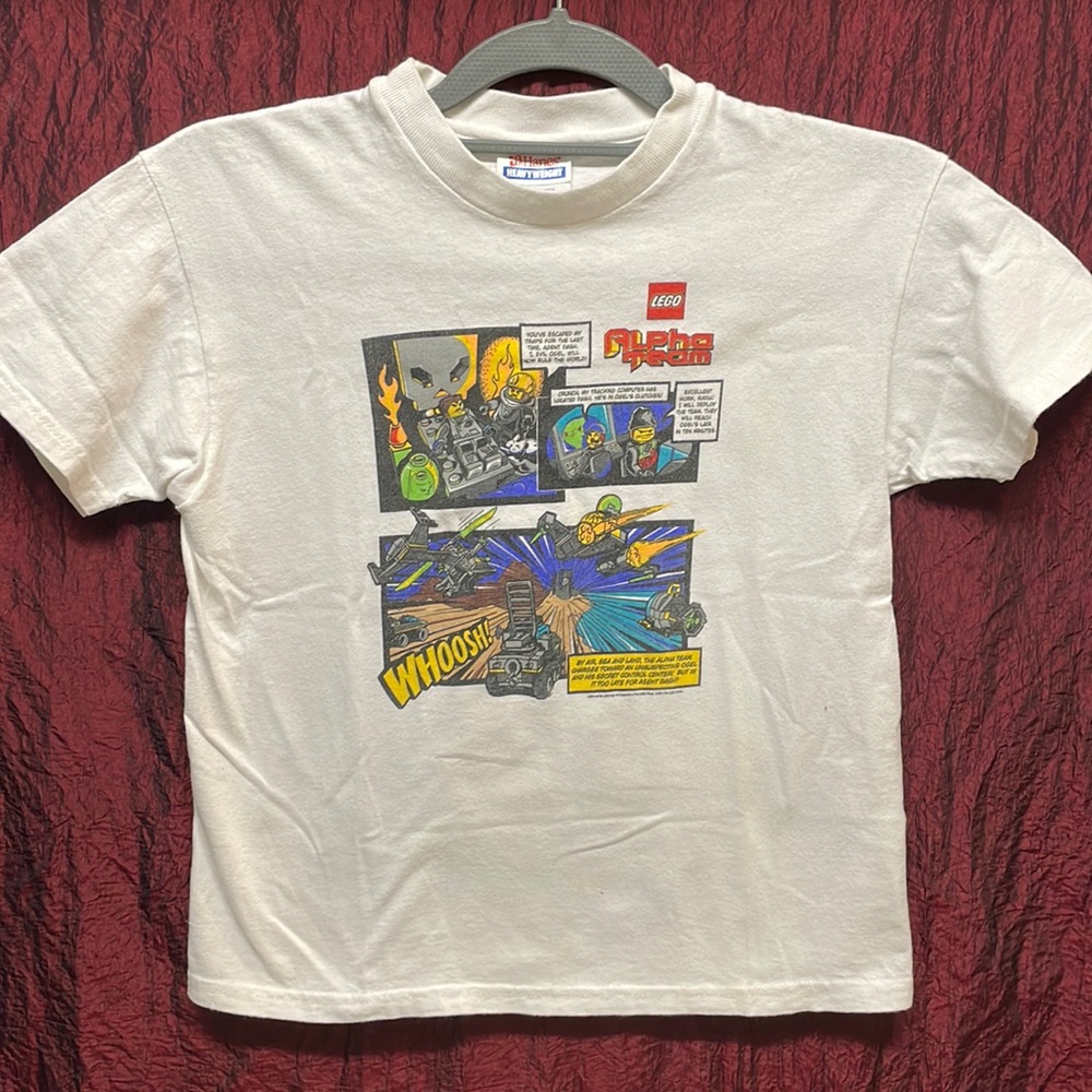 Vintage Lego alpha team shirt kids